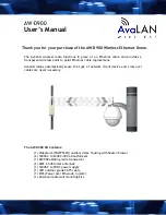 AvaLAN AW-D900 User Manual preview