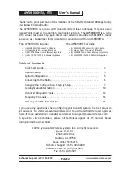 Preview for 2 page of AvaLAN AW58100HTA User Manual