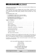 Preview for 2 page of AvaLAN AW58100HTP-PAIR User Manual