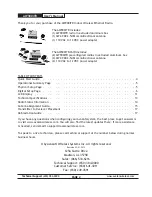 Preview for 2 page of AvaLAN AW900iTR User Manual