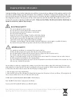 Preview for 2 page of Avallon APAC100W User Manual