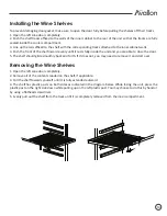 Предварительный просмотр 13 страницы Avallon AWBC242GGFD Owner'S Manual