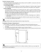 Preview for 9 page of Avallon AWC241TDZLH User Manual