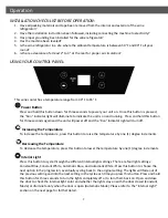 Preview for 12 page of Avallon AWC241TSZLH User Manual