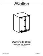 Avallon AWC242FD Owner'S Manual preview