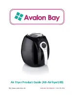 Preview for 1 page of Avalon Bay AB-Airfryer100 Product Manual