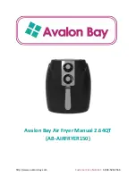 Preview for 1 page of Avalon Bay AB-AIRFRYER150 Manual