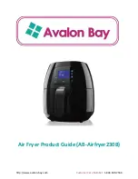 Avalon Bay AB-Airfryer230B Product Manual preview