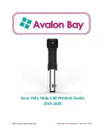 Preview for 1 page of Avalon Bay SVS-100 Product Manual