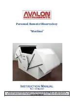 Avalon Instruments Merlino Instruction Manual preview