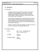 Preview for 15 page of Avalon RF OTX627 User'S Manual & Operating Manual