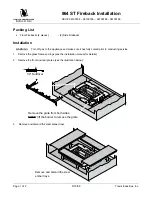 Avalon Stoves ST Fireback 864 Installation предпросмотр