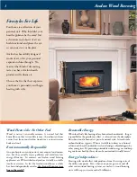 Предварительный просмотр 2 страницы Avalon Stoves Wood Burning Stove & Insert Brochure