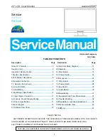 Avalon 225WT Service Manual предпросмотр