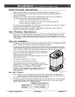 Предварительный просмотр 9 страницы Avalon 93508117 Owner'S Manual