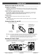 Предварительный просмотр 25 страницы Avalon 93508117 Owner'S Manual