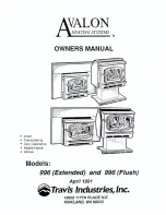 Avalon 996 Extended Owner'S Manual preview