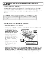 Предварительный просмотр 62 страницы Avalon 996 Extended Owner'S Manual