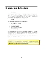 Предварительный просмотр 6 страницы Avalon Compas User Manual