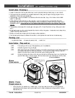 Предварительный просмотр 7 страницы Avalon Direct Vent Freestanding Stove Owner'S Manual