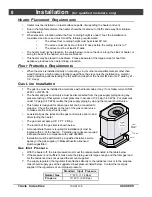 Предварительный просмотр 8 страницы Avalon Direct Vent Freestanding Stove Owner'S Manual