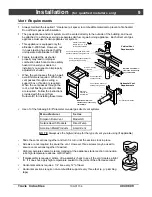 Предварительный просмотр 9 страницы Avalon Direct Vent Freestanding Stove Owner'S Manual