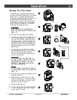 Предварительный просмотр 21 страницы Avalon Direct Vent Freestanding Stove Owner'S Manual