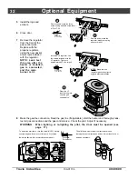 Предварительный просмотр 32 страницы Avalon Direct Vent Freestanding Stove Owner'S Manual