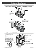 Предварительный просмотр 33 страницы Avalon Direct Vent Freestanding Stove Owner'S Manual