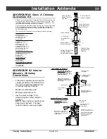 Предварительный просмотр 35 страницы Avalon Direct Vent Freestanding Stove Owner'S Manual