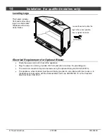 Preview for 10 page of Avalon Radiant Plus Small Insert Owner'S Manual