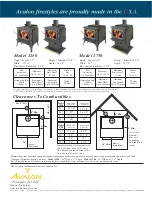 Предварительный просмотр 2 страницы Avalon Spokane 1250 Specifications