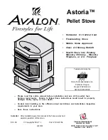 Avalon Stove User Manual preview