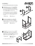 Предварительный просмотр 4 страницы Avalon TRIBECA 62756 Manual