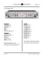 Предварительный просмотр 31 страницы Avalon VT-737SP Operation Manual