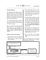 Preview for 7 page of Avalon VT-747SP Operation Manual