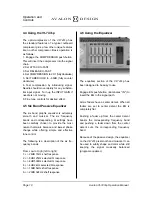 Preview for 18 page of Avalon VT-747SP Operation Manual