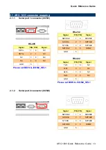 Preview for 13 page of Avalue Technology ARC-1033 Quick Reference Manual