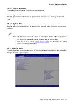 Preview for 55 page of Avalue Technology ARC-1033 Quick Reference Manual