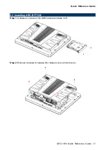 Preview for 17 page of Avalue Technology ARC-1533 Quick Reference Manual