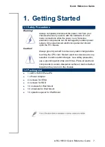 Preview for 7 page of Avalue Technology ARC-15W33 Quick Reference Manual