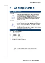 Preview for 7 page of Avalue Technology ARC-21W34 Quick Reference Manual