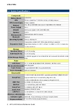 Preview for 8 page of Avalue Technology ARC-21W34 Quick Reference Manual