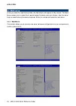 Preview for 52 page of Avalue Technology ARC-21W34 Quick Reference Manual