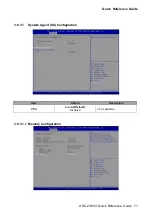 Preview for 71 page of Avalue Technology ARC-21W34 Quick Reference Manual