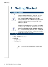 Preview for 6 page of Avalue Technology BMX-T540 Quick Reference Manual