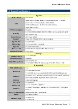 Preview for 7 page of Avalue Technology BMX-T540 Quick Reference Manual