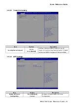 Preview for 25 page of Avalue Technology BMX-T540 Quick Reference Manual