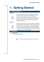 Preview for 5 page of Avalue Technology BMX-T550 Quick Reference Manual