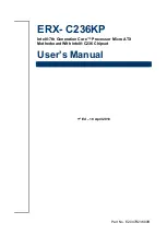 Preview for 1 page of Avalue Technology E1512R23K01R User Manual